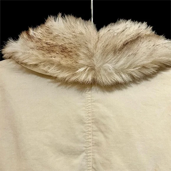 Miss Me vintage Y2K corduroy faux fur jacket blazer medium - Picture 3 of 8